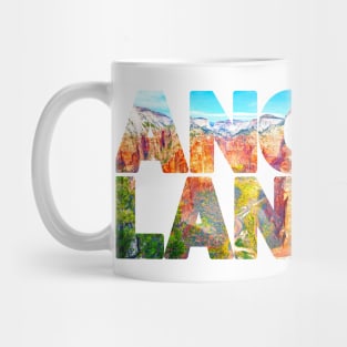 ANGELS LANDING Zion National Park - Utah USA Mug